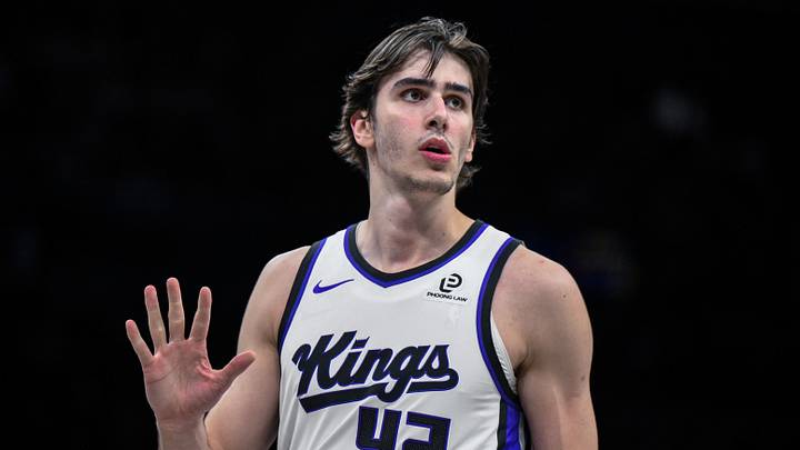 Mar 29, 2026; Brooklyn, New York, USA; Sacramento Kings center Maxime Raynaud (42) during the first half against the Brooklyn Nets at Barclays Center. Mandatory Credit: John Jones-Imagn Images Mar 29, 2026; Brooklyn, New York, USA; Sacramento Kings center Maxime Raynaud (42) during the first half against the Brooklyn Nets at Barclays Center. Mandatory Credit: John Jones-Imagn Images