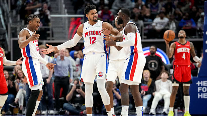 Houston Rockets v Detroit Pistons