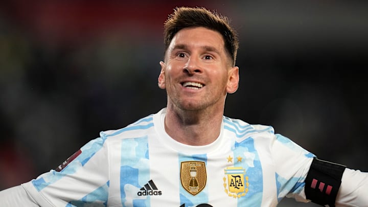 Lionel Messi avec l'Argentine Lionel Messi avec l'Argentine