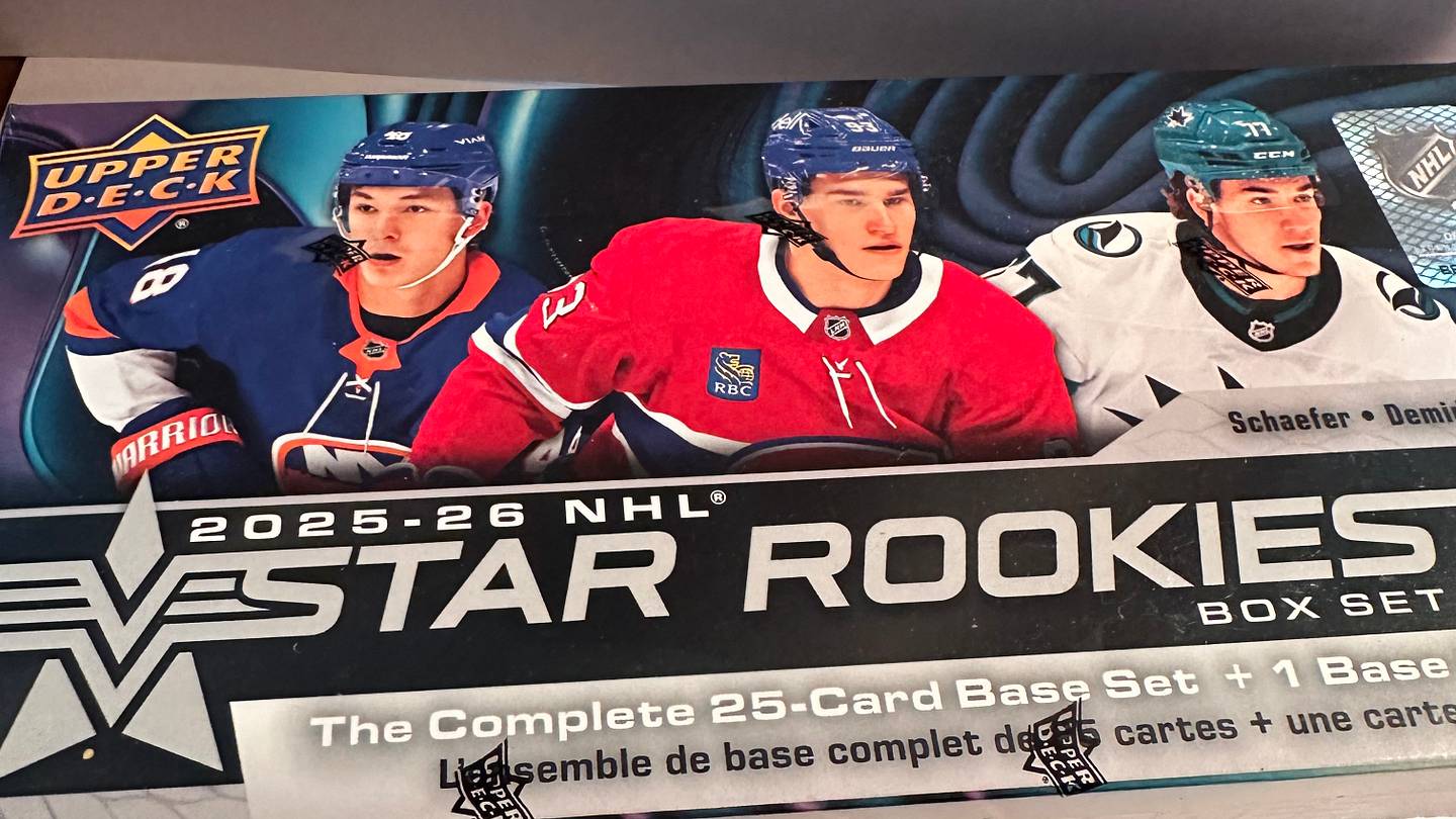 2025-26 Upper Deck NHL Star Rookies Box Set Review
