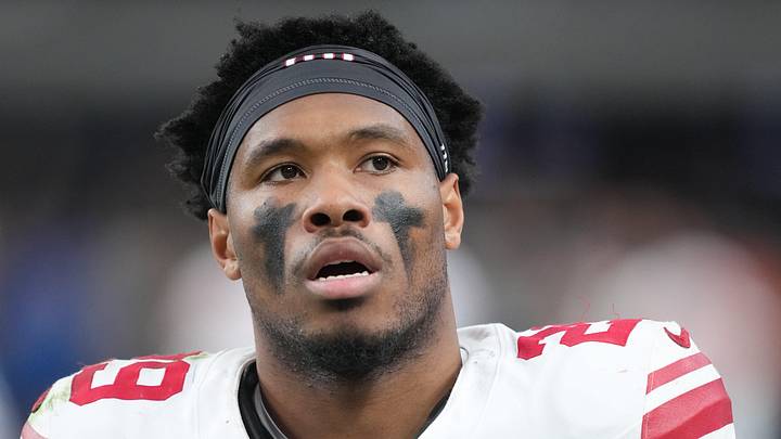 New York Giants running back Tyrone Tracy Jr. New York Giants running back Tyrone Tracy Jr.