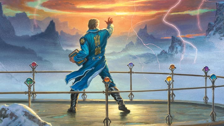 Wind and Truth by Brandon Sanderson, book five of The Stormlight Archive. Cover artwork by Michael Whelan. Image courtesy of Tor.