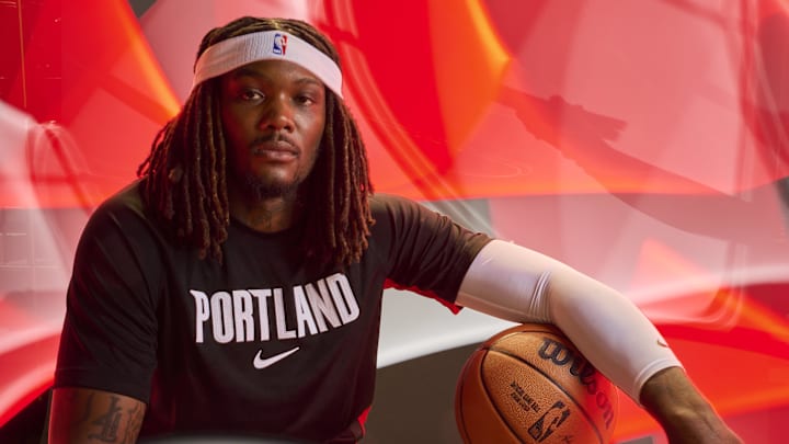 Sep 29, 2025; Portland, OR, USA; Portland Trail Blazers forward Robert Williams III (35) during media day at the Moda Center. Mandatory Credit: Troy Wayrynen-Imagn Images Sep 29, 2025; Portland, OR, USA; Portland Trail Blazers forward Robert Williams III (35) during media day at the Moda Center. Mandatory Credit: Troy Wayrynen-Imagn Images