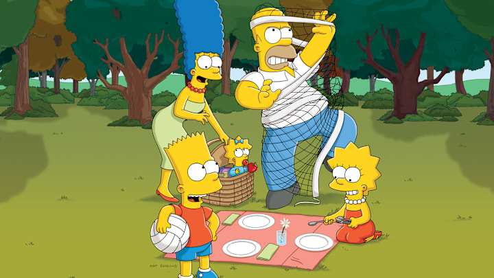 THE SIMPSONS: (L-R) Marge, Bart, Maggie, Homer and Lisa return for the 22nd season premiere airing Sunday, Sept. 26 (8:00-8:30 PM ET/PT) on THE SIMPSONS on FOX. THE SIMPSONS ª and © 2010 TTCFFC ALL RIGHTS RESERVED.