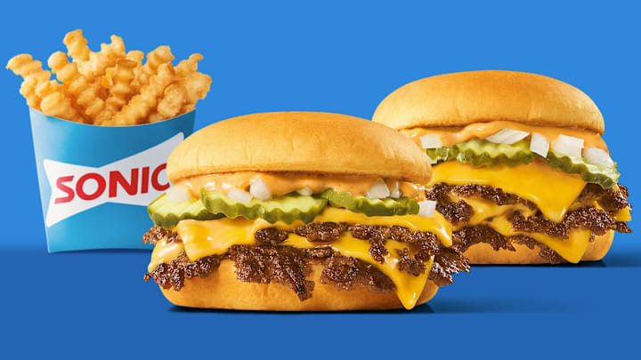 Cheeseburger Day (9/18): Offers from Sonic including their new Smash burgers