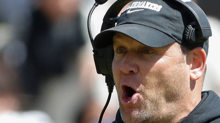 Purdue Boilermakers head coach Barry Odom yells down field. Purdue Boilermakers head coach Barry Odom yells down field.