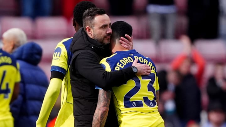 De Zerbi's reign started with a defeat. De Zerbi's reign started with a defeat.