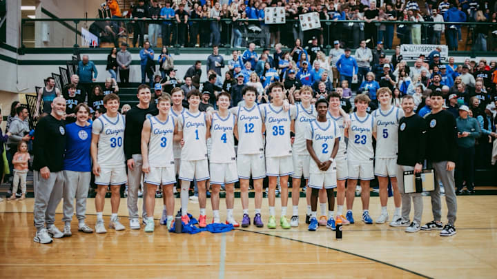 The Cole Valley Christian Chargers won the 4A Idaho Boys Basketball Championship with a 71-35 win over Bonners Ferry