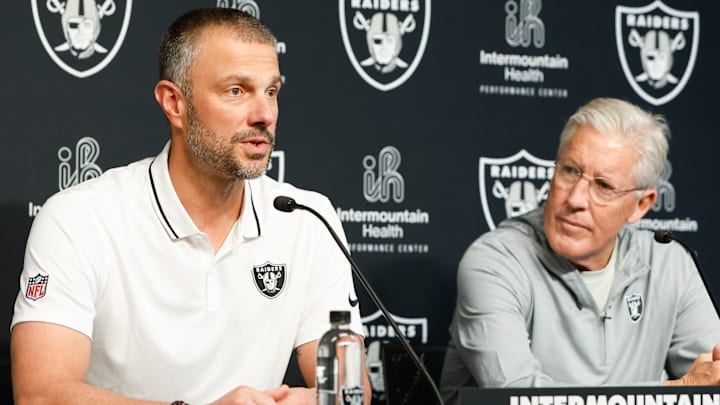 Las Vegas Raiders John Spytek & Pete Carroll Las Vegas Raiders John Spytek & Pete Carroll