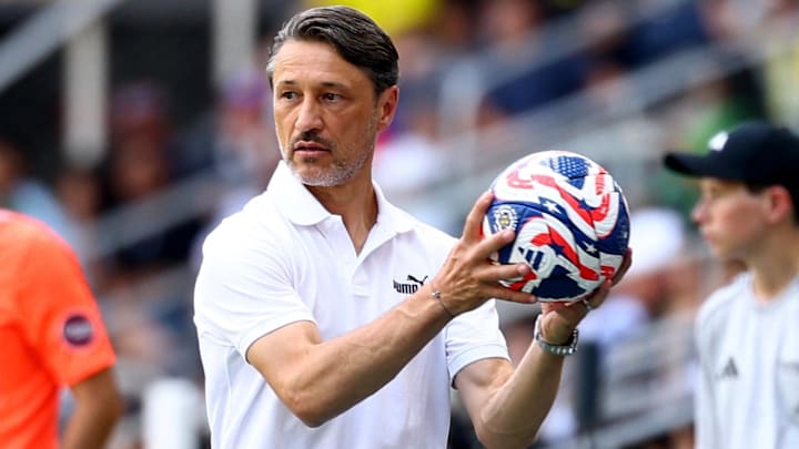 [Subscription Customers Only] Jun 25, 2025; Cincinnati, Ohio, USA; Borussia Dortmund head coach Niko Kovac before a group stage match of the 2025 FIFA Club World Cup at TQL Stadium. Mandatory Credit: Kai Pfaffenbach-Reuters via Imagn Images