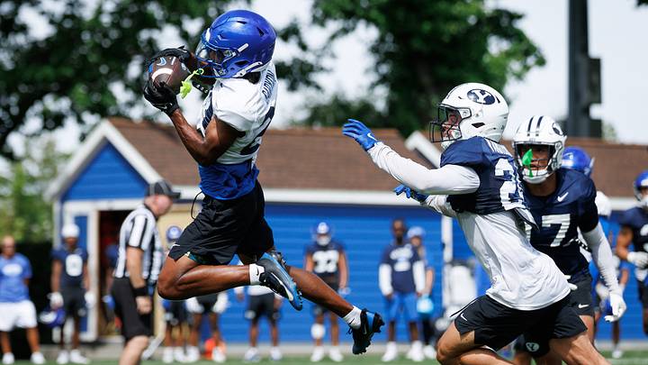 Terrance Saryon Scores a Touchdown in Fall Camp Terrance Saryon Scores a Touchdown in Fall Camp