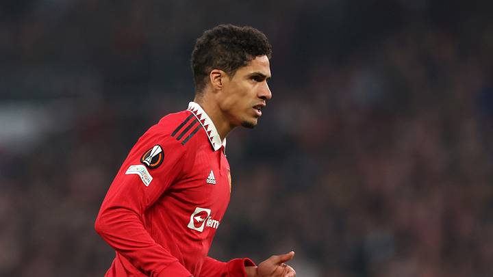 Raphael Varane had impressed in United's dominant first half before being forced off