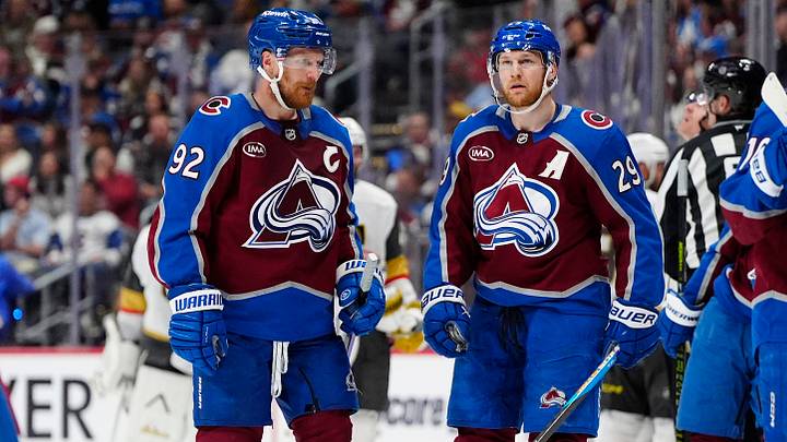 Colorado Avalanche left wing Gabriel Landeskog, center Nathan MacKinnon Credit: Ron Chenoy-Imagn Images Colorado Avalanche left wing Gabriel Landeskog, center Nathan MacKinnon Credit: Ron Chenoy-Imagn Images