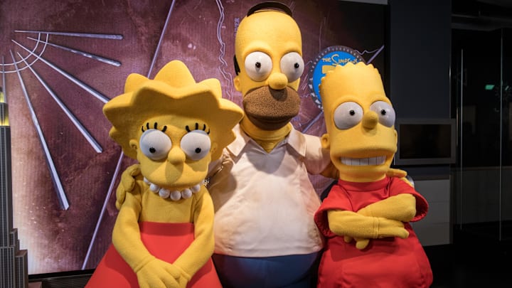 Empire State Building Celebrates 30th Anniversary Of "The Simpsons"