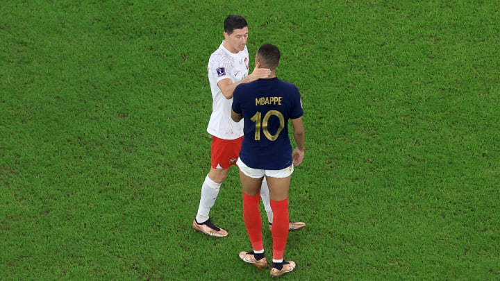Robert Lewandowski, Kylian Mbappe