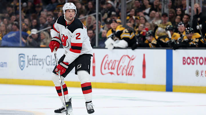 New Jersey Devils v Boston Bruins