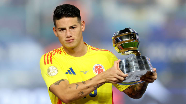 Colombiano foi escolhido o melhor jogador da última Copa América