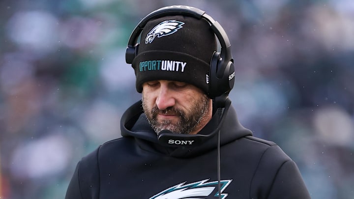 Philadelphia Eagles head coach Nick Sirianni Philadelphia Eagles head coach Nick Sirianni