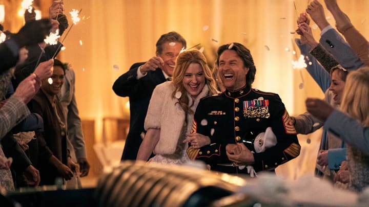 Alexandra Breckenridge as Mel Monroe, Martin Henderson as Jack Sheridan in episode 610 of Virgin River