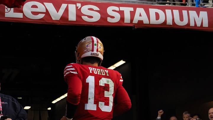 San Francisco 49ers quarterback Brock Purdy (13)