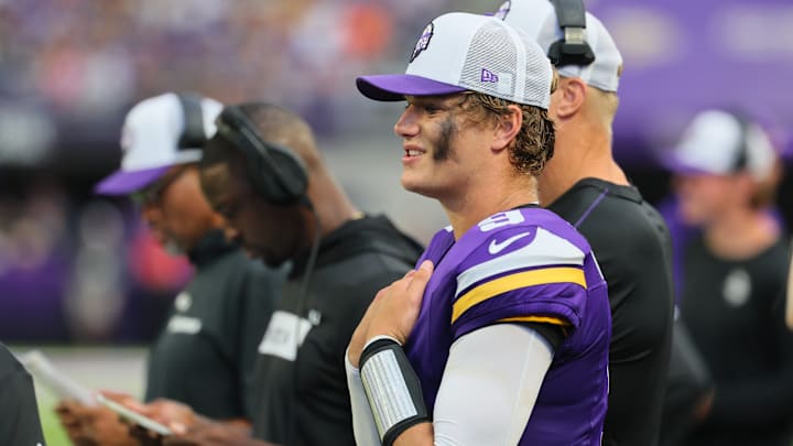 Minnesota Vikings QB J.J. McCarthy
