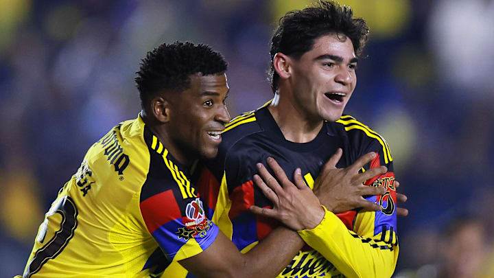 El colombiano Raúl Zúñiga y Dagoberto Espinoza festejan el gol frente al Querétaro El colombiano Raúl Zúñiga y Dagoberto Espinoza festejan el gol frente al Querétaro