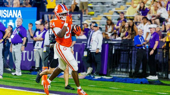 On Sunday, Dabo Swinney announced that Clemson RB David Eziomume will be out for the remainder of 2026 after suffering a lower-leg injury against Cal. On Sunday, Dabo Swinney announced that Clemson RB David Eziomume will be out for the remainder of 2026 after suffering a lower-leg injury against Cal.