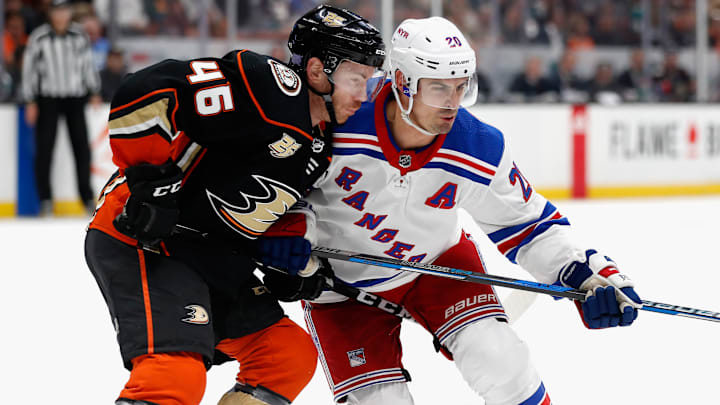 New York Rangers v Anaheim Ducks