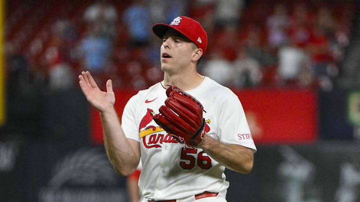 St. Louis Cardinals relief pitcher Ryan Helsley