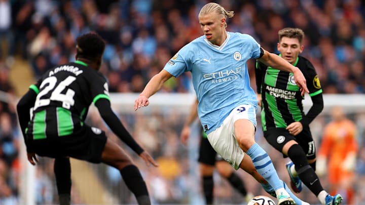 Manchester City v Brighton & Hove Albion Manchester City v Brighton & Hove Albion