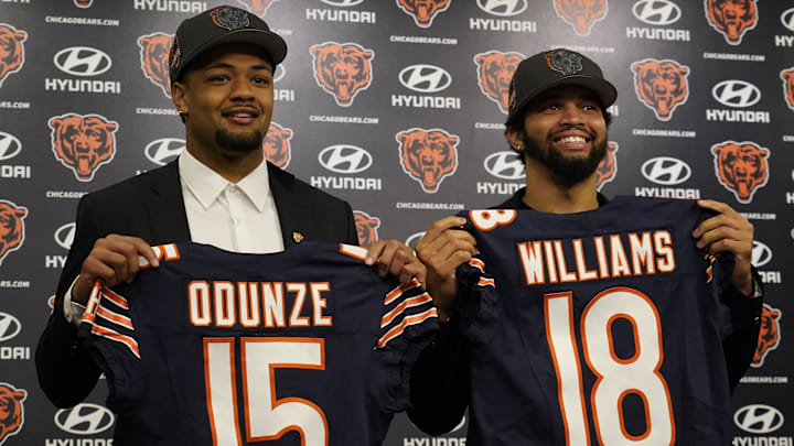 Rome Odunze and Caleb Williams became friends and the Bears' interest was there before the draft last year. Is this kind of thing happening again? Rome Odunze and Caleb Williams became friends and the Bears' interest was there before the draft last year. Is this kind of thing happening again?
