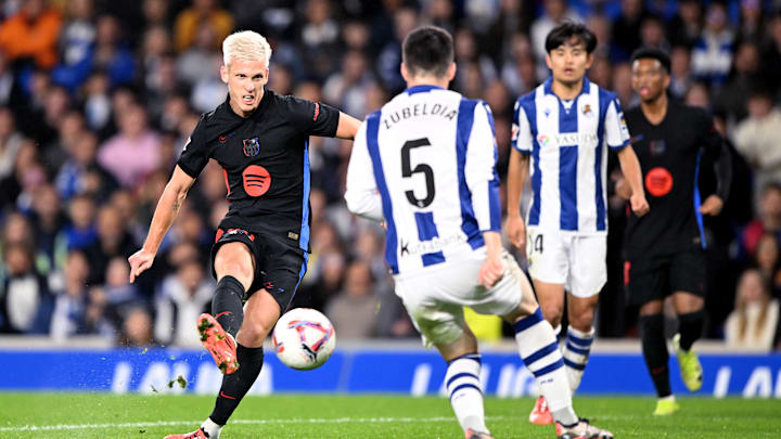 Barcelona foi derrotado pela Real Sociedad, no Anoeta Barcelona foi derrotado pela Real Sociedad, no Anoeta