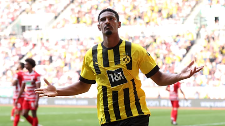 Sebastien Haller bejubelt seinen Treffer