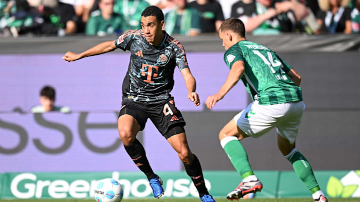 Bayern Munich host Werder Bremen in the Bundesliga on Friday.