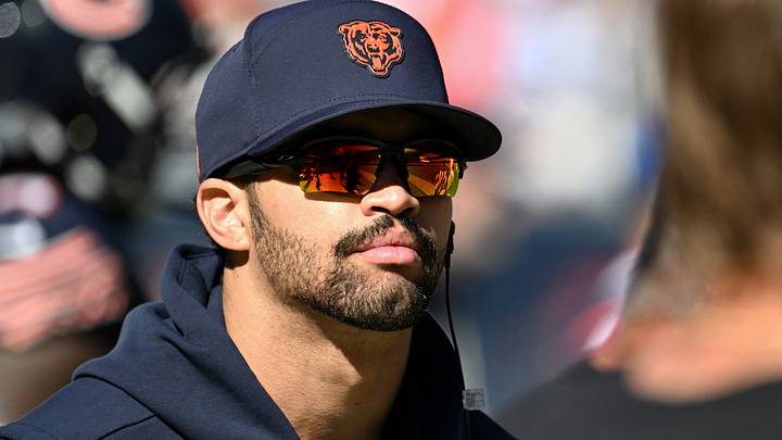 Oct 4, 2026; Chicago, Illinois, USA;  Chicago Bears quarterback Caleb Williams (18) 