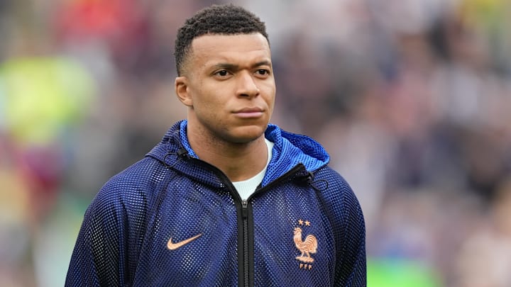 Mbappé fue suplente en el duelo frente a Colombia