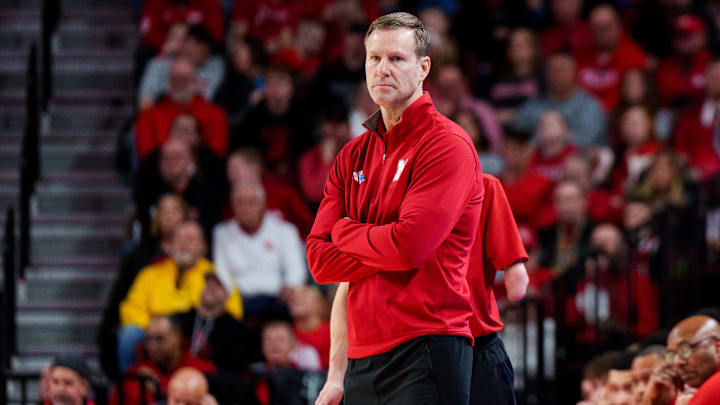 Feb 21, 2026; Lincoln, Nebraska, USA; Nebraska Cornhuskers head coach Fred Hoiberg watches during the second half against the Penn State Nittany Lions at Pinnacle Bank Arena. Mandatory Credit: Dylan Widger-Imagn Images Feb 21, 2026; Lincoln, Nebraska, USA; Nebraska Cornhuskers head coach Fred Hoiberg watches during the second half against the Penn State Nittany Lions at Pinnacle Bank Arena. Mandatory Credit: Dylan Widger-Imagn Images