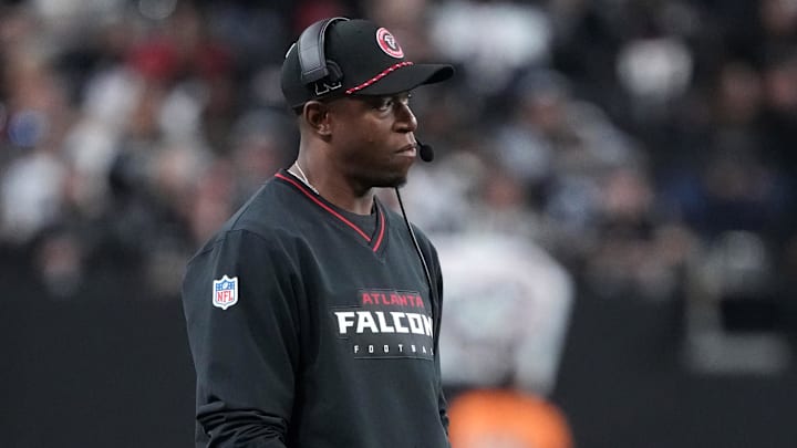 Atlanta Falcons coach Raheem Morris has plenty of areas to upgrade this spring.