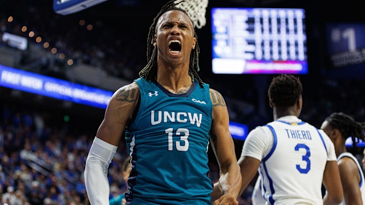 Dec 2, 2023; Lexington, Kentucky, USA; North Carolina-Wilmington Seahawks forward Trazarien White