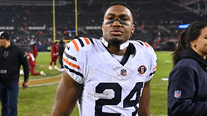 Khalil Herbert is inactive for Sunday's game with Washington, which will fuel speculation he'll be traded.