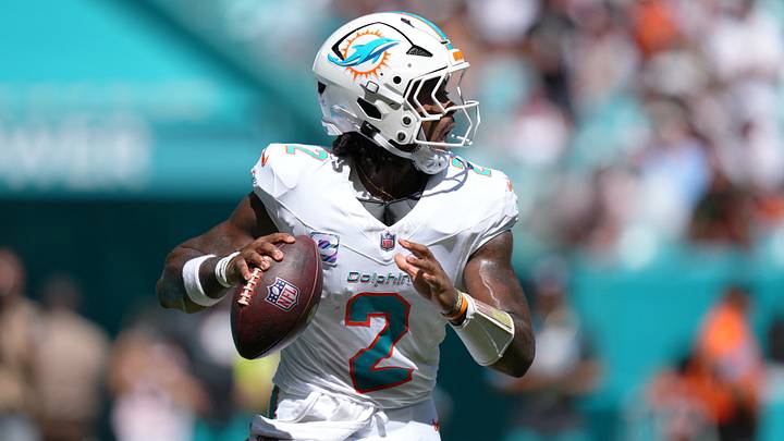 Malik Willis and the Dolphins are road underdogs against the Jets. Malik Willis and the Dolphins are road underdogs against the Jets.