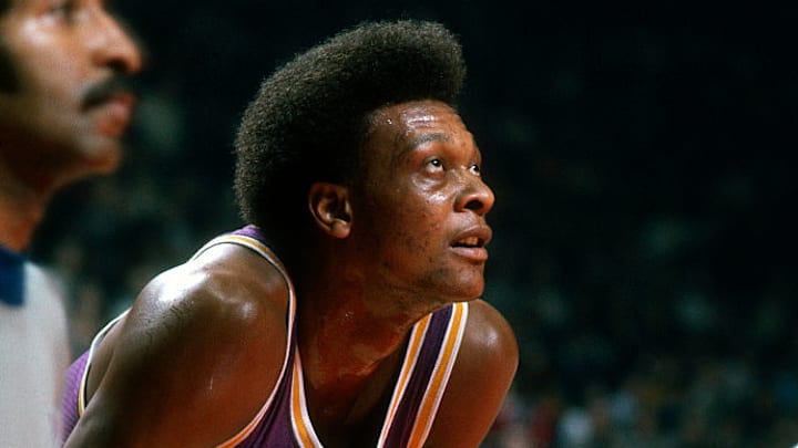 Elmore Smith holds the NBA record for most blocked shots in a game. 