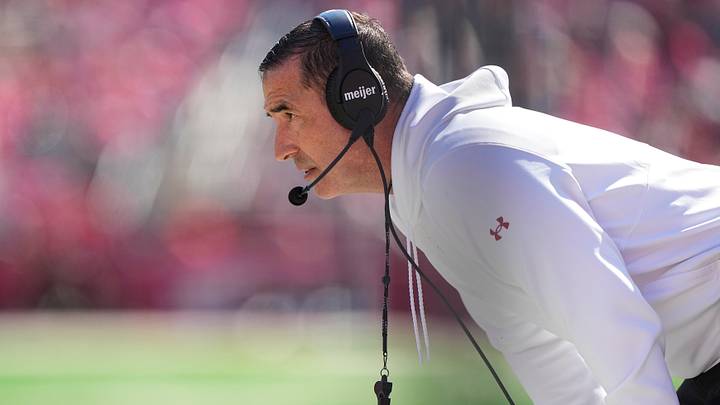 Wisconsin Badgers head coach Luke Fickell. 
