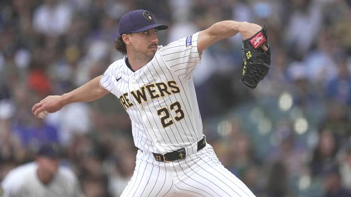Brandon Sproat and the Brewers are home favorites against the Guardians. Brandon Sproat and the Brewers are home favorites against the Guardians.