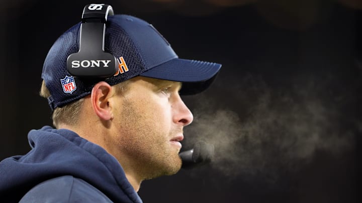 Chicago Bears head coach Ben Johnson Chicago Bears head coach Ben Johnson