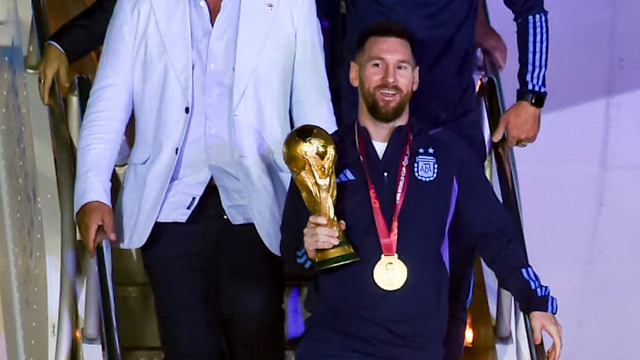 FIFA World Cup Qatar 2022 Winners Arrive to Buenos Aires FIFA World Cup Qatar 2022 Winners Arrive to Buenos Aires