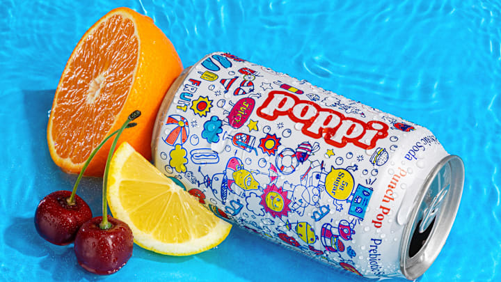 poppi adds new flavor and special can design