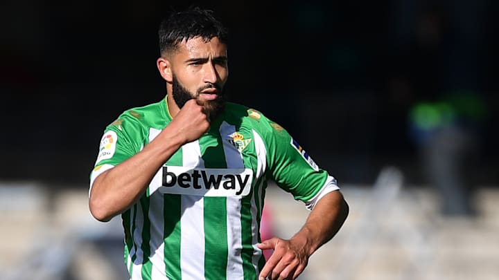 Nabil Fékir avec le Betis Séville.