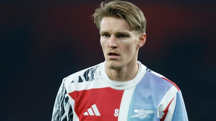 Arsenal's captain, Martin Odegaard, was much improved last time out getting on the scoresheet in the Champions League.