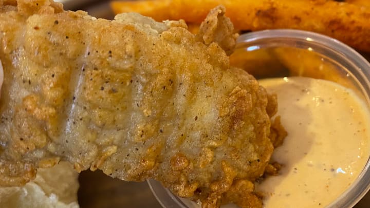 KFC Original Recipe Chicken Tenders with Comeback Sauce
